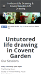 Mobile Screenshot of holbornlifedrawing.co.uk